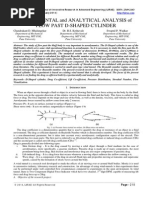 IJIRAE::EXPERIMENTAL and ANALYTICAL ANALYSIS of FLOW PAST D-SHAPED CYLINDER