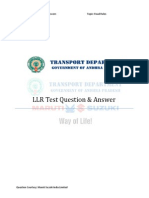 LLR Test EnglishQuestionAnswerCha3