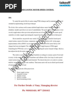 Closed Loop DC Motor Speed Control