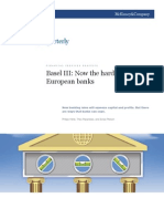 Basel III Now the Hard Part for European Banks