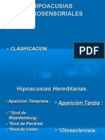 Hipoacusias Neurosensoriales