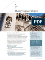 LLB Qualifying Law Degree