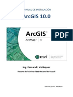 Manual de Instalación Arcgis 10.0