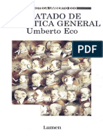 Tratado de Semiotica General (Parte 1) - Umberto Eco (Em Espanhol)