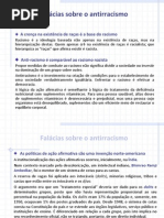 Falácias Sobre o Antirracismo
