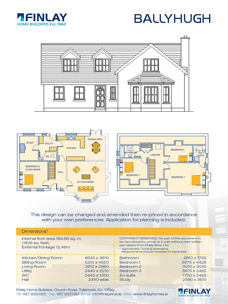 Finlay Builders Home Design Dimensions | PDF