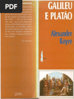 Alexandre Koyré (1892-1964.)-Galileu e Platao-Gradiva