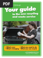 Edinburgh Recycling Guide 2014