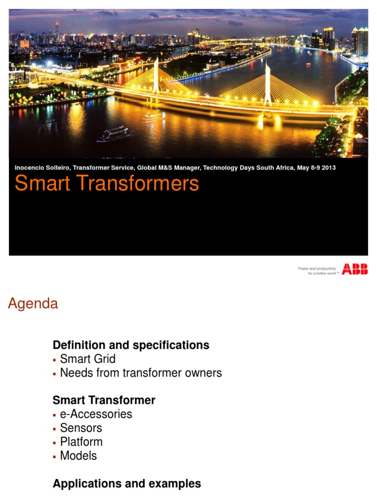 ABB Smart Transformer | PDF | Smart Grid | Electrical Grid