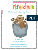 Gingerbread Man Math and Literacy Fun