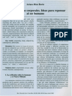 Las Coordenadas Corporales Ideas para Repensar Al Ser Humano