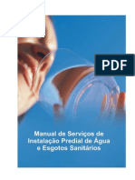 Manual de Serviços de Instalação Predial de Água e Esgotos Sanitários