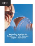 Manual de Serviços de Instalação Predial de Água e Esgotos Sanitários