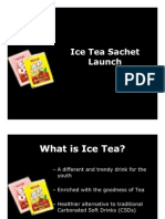 29415341 Ice Tea Powder Launch Plan