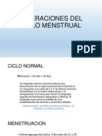 Alteraciones Del Ciclo Menstrual