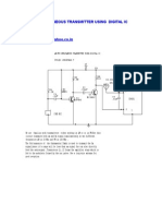 Am FM Simultaneous Transmitter Using Digital Ic BY Aswinkumar Aswinefy2003@yahoo - Co.in