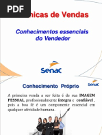 Técnicas de Vendas- Parte I - Conhecimentos Essenciais Do Vendedor