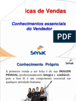 Técnicas de Vendas - Parte I - Conhecimentos Essenciais Do Vendedor