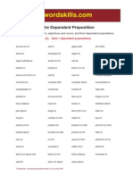 Dependent Preposition - Canterbury 2