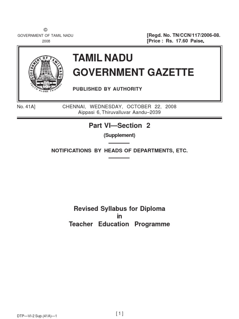 DTEd Syllabus - Government Gazette | PDF | Constructivism (Philosophy ...