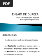 Aula 3 - Ensaio de Dureza