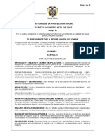 Decreto 1575 de 2007