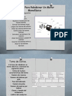 Proceso para Rebobinar Un Motor Monofásico