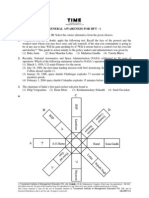 General Awareness For Iift - 1: Directions For Questions 1 To 30: Select The Correct Alternative From The Given Choices