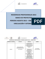 Banco Residencias Profesionales 2013-2014