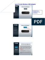 How to configure D‐Link Wireless USB Adapter