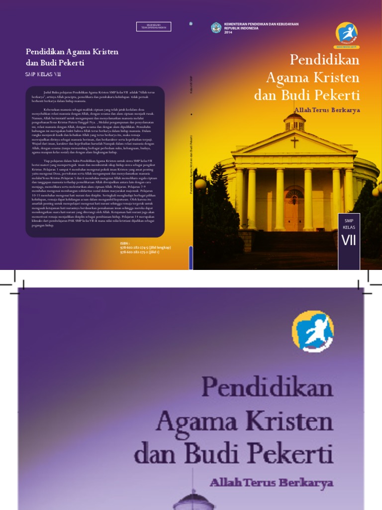 Buku Siswa Agama Kristen 7 Isi Buku Siswa Agama Kristen 7 Isi