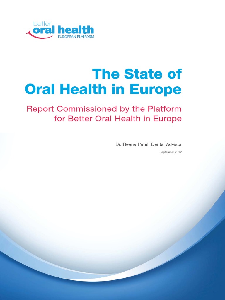 Report - The State of Oral Health in Europe | PDF | Science & Mathematics