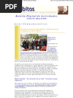 Juan Carlos Sánchez Illán, Curso 