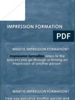 Impression Formation