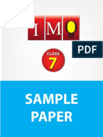 Class 7 Imo 4 Years Sample Paper
