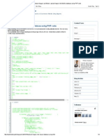 Web Developer, Blogger and Thinker - Upload Images Into MySQL Database Using PHP Code