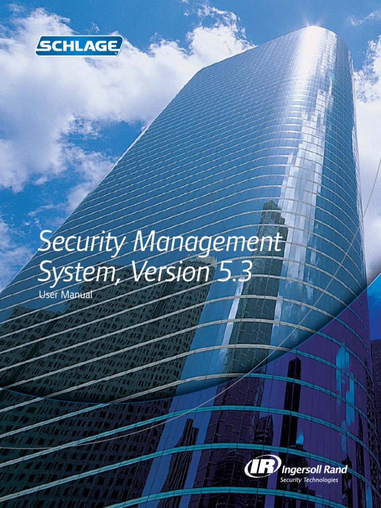 Schlage Sms Software Manual PDF Icon Access Control
