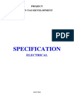 Technical Specification - Electrical Services