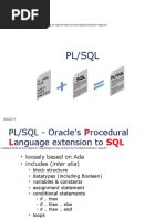 PL/SQL - Oracle's Procedural Language Extension To SQL