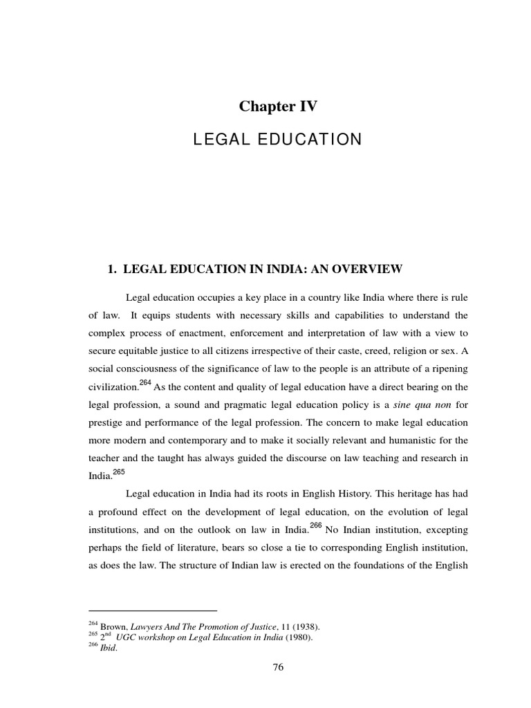 essay on legal education in india