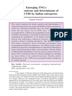 FDI Outflow From India