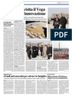 02.04.2014 La Nuova Ve - Il Patriarca Visita Il Vega