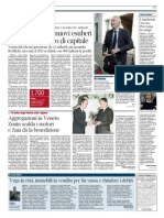 25.01.2014 Corriere Ve Ed. Verona - Vega in Crisi Immobili in Vendita Per Far Cassa e Chiudere I Debiti