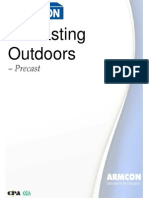 Precasting Outdoors: - Precast