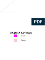 WCDMA Coverage: Indoor Outdoor