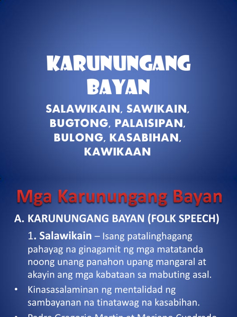 mga-karunungang-bayan