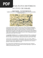Principais Fatos Históricos Do Povo de Israel
