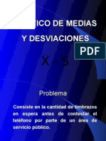 Caso Grafico Medias y Desviaciones