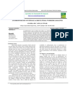 16. Anthropometry of Female Agricultural Workers Jabalpur