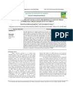 2. Response of Fertility Levels, FYM and Bioinoculants on Yield Attributes, Yield and Quality of Wheat PDF